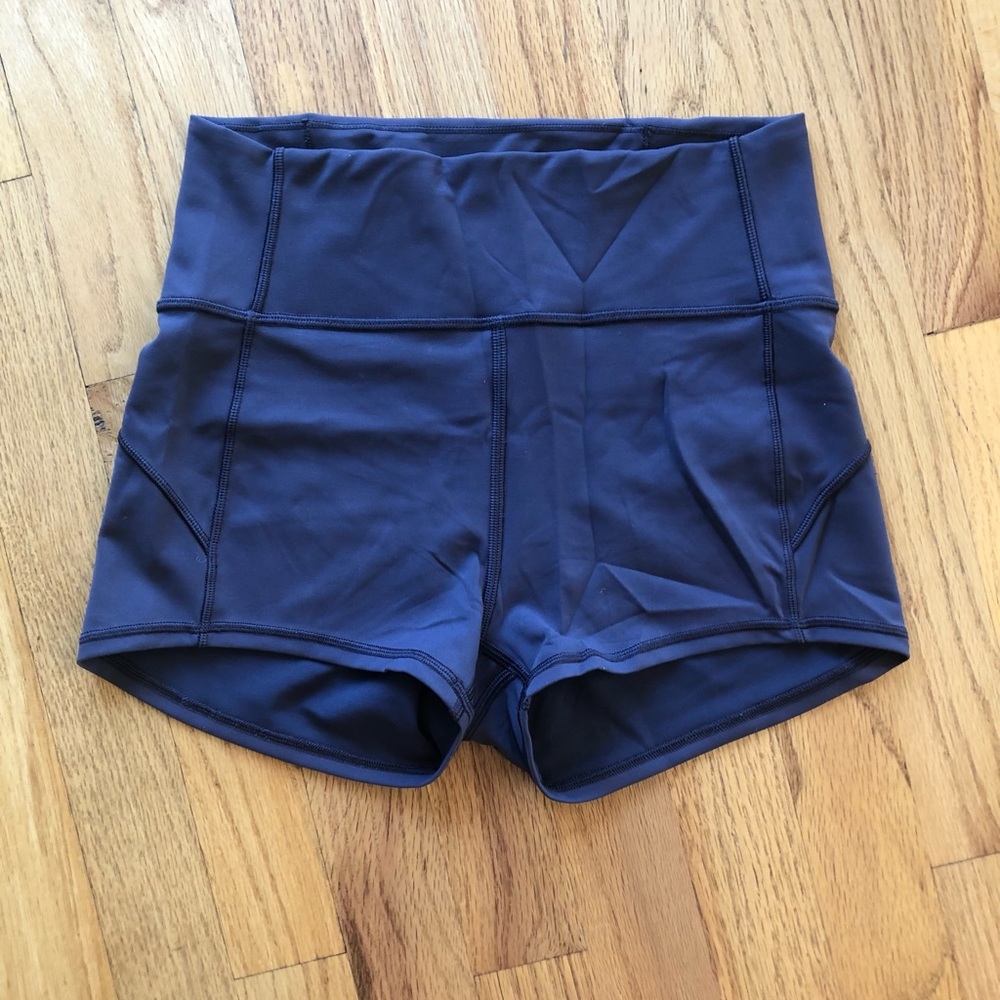 Lululemon high waisted shorts